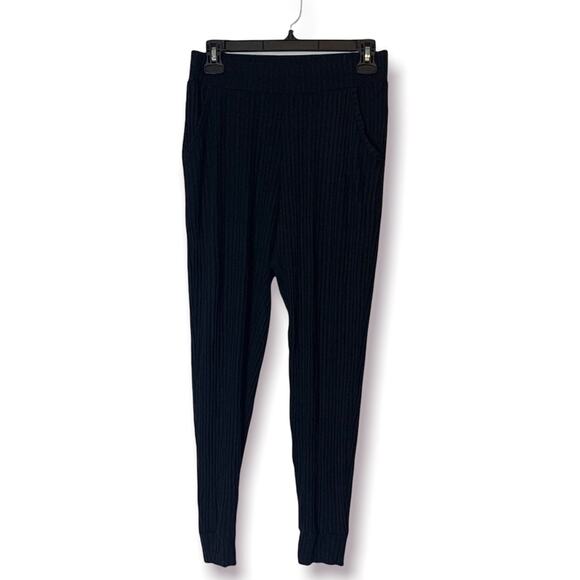 Amour vert ribbed black knit jogger sz XS - Picture 8 of 8